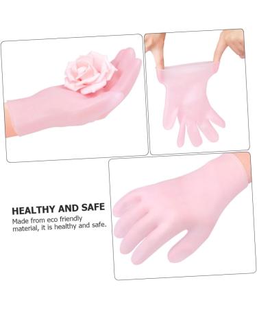 minkissy 1 Pair Whitening Moisturizing Gloves Waterproof Gloves Cotton Gloves for Women Moisturizing Gloves Dry Skin Gloves Moisturizing Gloves for Hand Sebs Pink Soft - Buy Online on GoSupps.com