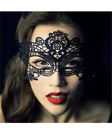 Cosplay Costumes for Women Hollow Out Lace Party Nightclub Queen Eye Mask - Buy Online on GoSupps.com