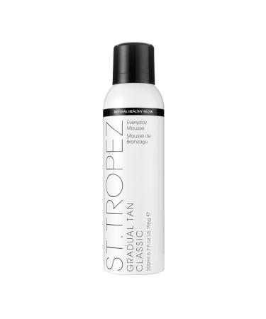 St.Tropez Gradual Tan Classic Everyday Fake Tan Mousse Vegan 100 Percent Natural Tanning Active PETA Certified 200 ml Classic Mousse