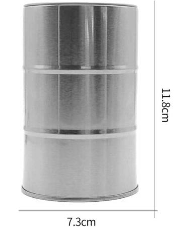 Zaanu Iron-Disposal Case - Removable Safety Accessories Recycling Container for Men's Razors Salon Use - Silver/89 Silver - Buy Online on GoSupps.com