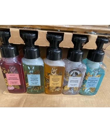 Bath and Body Works Foaming Hand Soaps - Set of 5 Gentle Foaming Soaps - Chilly Day Essentials - Buy Online on GoSupps.com
