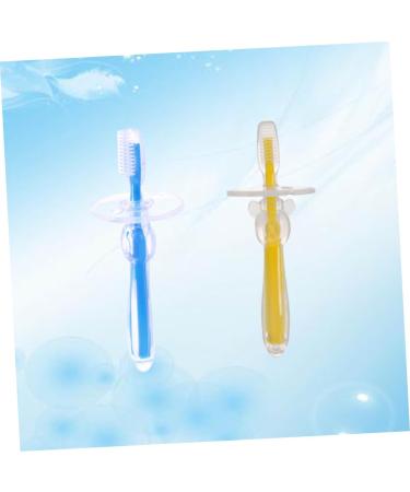 Healvian 2st Baby Toothbrush | Silicone Umbrella Training Toothbrush for Toddlers | Safe Accessories for Milk Teeth Care - Buy Online on GoSupps.com