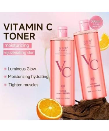 AVE - VC Soothing Vitamin C Moisturizing Facial Toner 500ml Pink - Buy Online on GoSupps.com