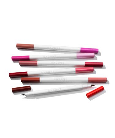 Undone Beauty Forever Lip 2-in-1 Stain and Precision Liner in Sun Red - Vegan, Paraben & Cruelty Free - Buy Online on GoSupps.com