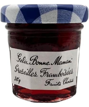 Bonne Maman Confiture de framboises et groseilles 30 g x 15 - Buy Online on GoSupps.com