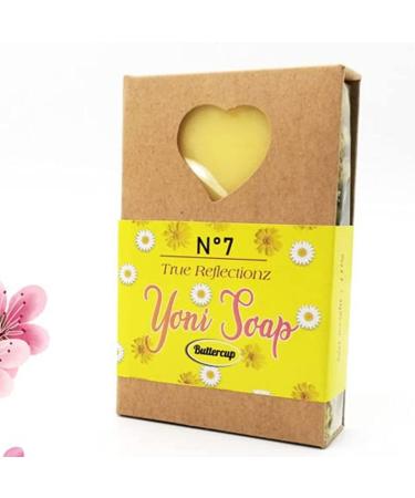 True reflectionz Yoni soap pH balance organic bar wash way odor vaginal tightening for cleansing women buttercup smooth skin feminine detox V soaps