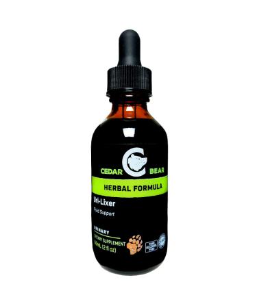 Cedar Bear Uri-Lixer a Liquid Herbal Supplement That Supports Urinary Health & Fluid Dynamics (2 FL Oz) 2 Fl Oz (Pack of 1)