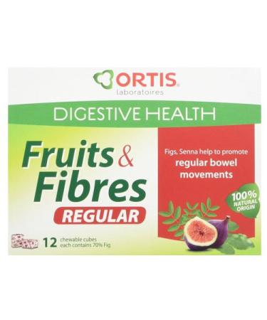 Ortis Fruit & Fibre Cubes 12 fruit cubes