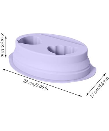 Bol De Trempage Pour Ongles Bac D tachage Vernis Gel Et Poudre | Conteneur de Trempage R utilisable et Pliable Plateau de Bain pour Mains pour Enl vement Polissage Nettoyage et Soin des Ongles Violet - Buy Online on GoSupps.com