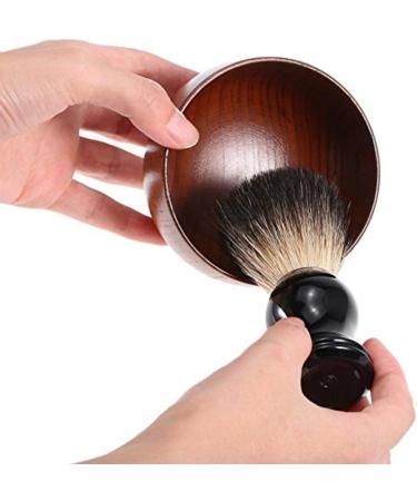 Milist Shaving Brush Set - Bowl & Cream Cup for Foam Soap - Facial Cleansing Treatment - International Shipping Available - Buy Online on GoSupps.com