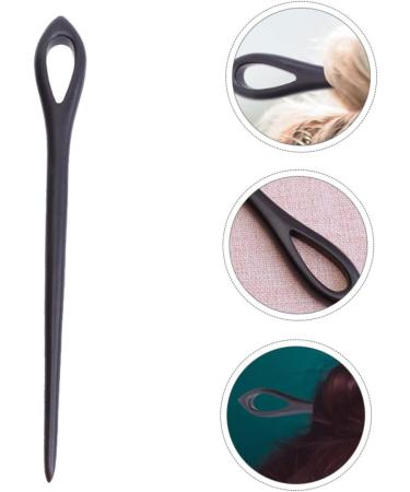 FRCOLOR 1pc Ebony Hairpin Diy Hair Fork Vintage Hair Chopsticks Buns Hair Pins Hair Updo Stick Pin Wooden Hair Fork Wooden Chopsticks Ancient Style Hair Stick Folk-custom Japan Bamboo - Buy Online on GoSupps.com