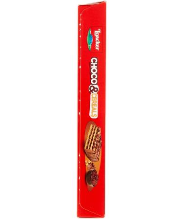  Loacker Loacker Choco & Cereals Wafer Bar and Milk Chocolate with Chocolate Cream 4 x 25g - Buy Online on GoSupps.com