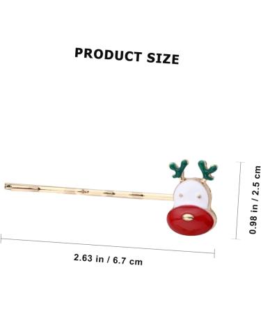 VINTORKY 3 Christmas Hair Clips Girls Bobby Barrettes Snowman Hair Barrettes Bobby Kids Party Clips Xmas Hair Clips Hair Clips for Girls Party Hairpin Headgear Child Metal Cute - Buy Online on GoSupps.com