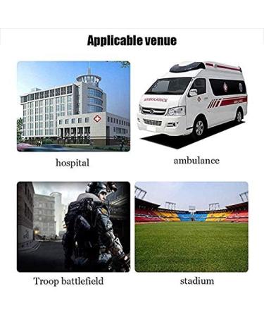 Fold Aluminum Stretcher W/Handles & Carrying Case for Hospital Clinic Sports Venues Ambulance and Home Emergency Rescue Stretcher Decoration - Buy Online on GoSupps.com