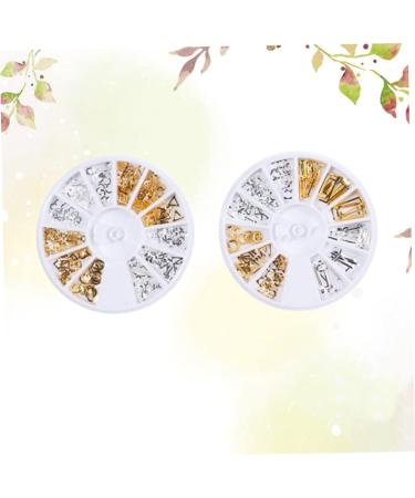 Healeved 4 Boxes Manicure Accessories Rivet Nail Decoration Nails Decoration Nail Art Rhinestones Gold Decor Nail Art Decoration Rivets for Metal Gold Nail Rhinestones Nail Set 3d Mix - Buy Online on GoSupps.com