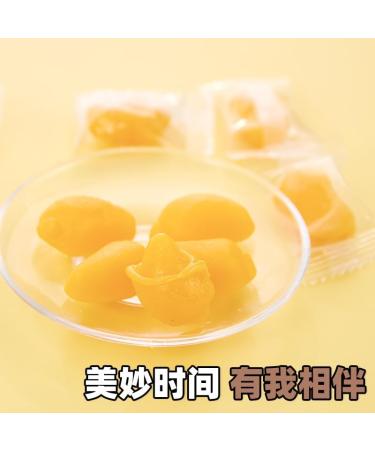 Juice gummies peeled gummies peeled gummies Chinese dessert desserts toffee chewing gum healthy fruit snacks 3 flavors for you to choose from (Mango flavor 300g) Mango flavor 300g - Buy Online on GoSupps.com