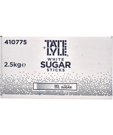 Granulated White Sugar Sticks| Natural Taste of Pure Cane Sugar| 1000 Sticks | 2.5kg (1000 (1 Box)) 2.5 g (Pack of 1000) - Buy Online on GoSupps.com
