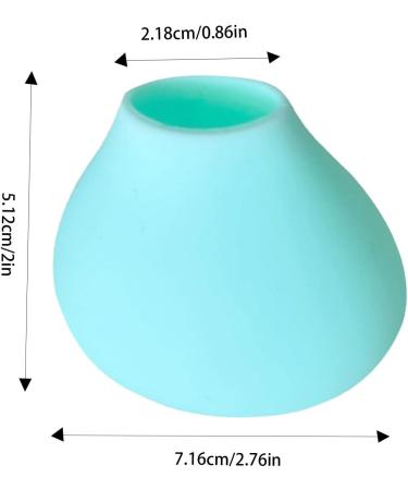 Reusable Makeup Brush Silicone Reusable Dust-Proof Protector Caps for Foundation Brush - Travel Makeup Brush Covers Suitable for Makeup Lovers Green - Buy Online on GoSupps.com