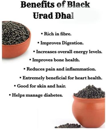 nalAmudhu Urad Dhal Black | Urad Whole Black | Matpe Beans with Skin | Indian Lentils 454gm 16oz/1Lb - Buy Online on GoSupps.com
