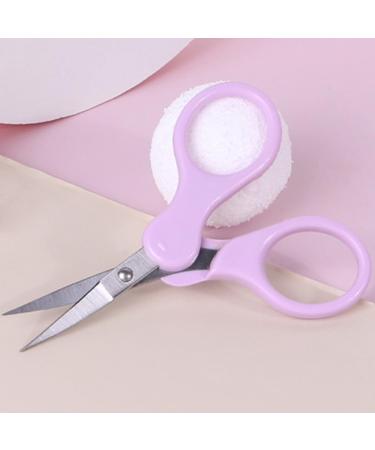 Small Stainless Steel Eyebrow Scissors & Facial Hair Shears | Premium Eye Brow Trimmer for Women - Beauty Essentials for Perfect Shaping - Buy Online on GoSupps.com