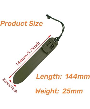 ACEXIER Tactical Molle Stick Quick Release Clips - 4PCS Acetal Polymer 5.75 PALS Webbing Fasten Straps for Hunting Accessories - Black - Buy Online on GoSupps.com