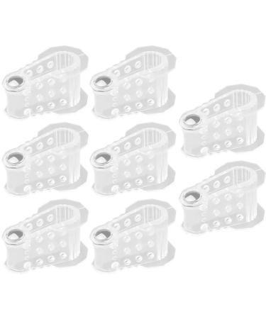 Beavorty Toe Separator 4 Pairs of Magnet Toe Separators Toe Varus Hammer Toes Correctors Toe Stretcher Divider Toe Isolation Separators Toe Guards Toe Correct Tool For Men Women Toe Spacers