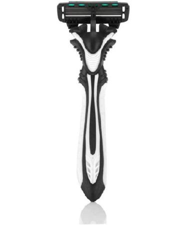 3-Piece Men's Classic Safety Razor Set - 6 Layers Stainless Steel Blades for a Smooth Shave - Buy Online on GoSupps.com