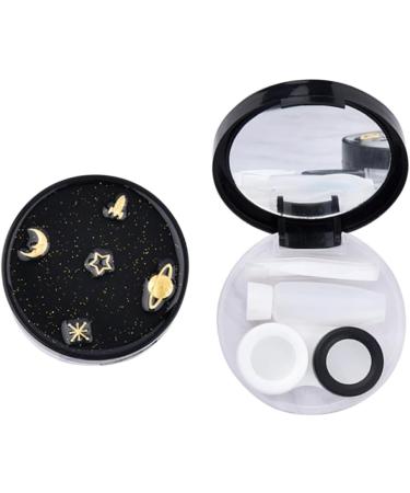 Homsfou 2 Series Box Glasses Case - Lens Organizer & Contact Lens Storage Container for Tweezers Lentils & Accessories - Buy Online on GoSupps.com