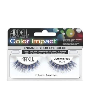 Ardell Color Impact Lashes  Demi Wispies Blue - Buy Online on GoSupps.com