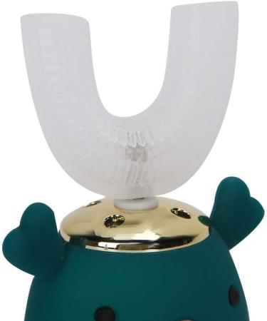 Buy U-Shaped Electric Children's Toothbrush - Rechargeable Sonic Cartoon Design IPX7 Waterproof (Ages 2-6) - Buy Online on GoSupps.com