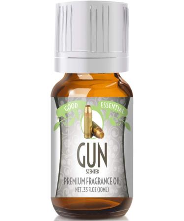 Good Essential - Professional Gun Fragrance Oil 10ml for Diffuser Candles Soaps Lotions Perfume 0.33 fl oz - Candle Fragrance Oil - Fragrance Oil for Soap Making Gun 0.33 Fl Oz (Pack of 1)