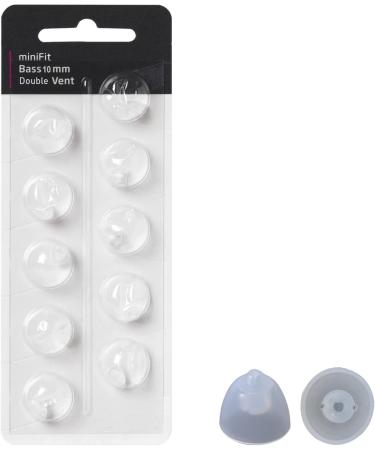 Oticon MiniFit Double Vent Bass Domes 10mm - 3 Packs | Universal Hearing Aid Supplies - Buy Online on GoSupps.com