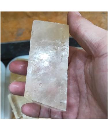1PC 200g Natural unpolished Iceland Spar raw Calcite Rough Clear Calcspar s Stone Crystal Reiki - Buy Online on GoSupps.com
