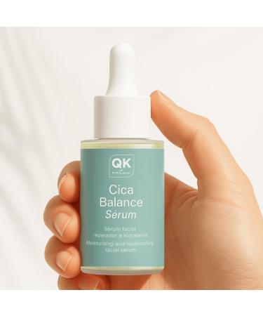 Cica Balance S rum visage r parateur et hydratant la centella asiatica l'hamam lis et au calendula | Avec squalane v g tal et vitamine E | Pour peaux sensibles ou d shydrat e | 30ml - Buy Online on GoSupps.com