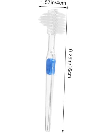 Mobestech 15-Piece Three-Sided Toothbrush & Prosthesis Cleaner - Foldable Bristles for Effective Oral Care | International Shipping Available - Buy Online on GoSupps.com