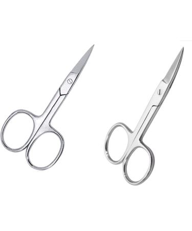 Professional Straight & Curved Nail Scissors (Straight Scissors)