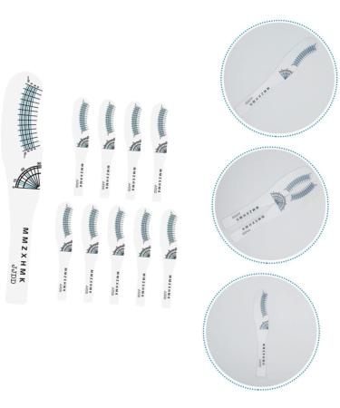 FOMIYES 30 Pcs Eyelash Measuring Ruler Lash Tool Eyelash Ruler Lash Tape Eyelash Length Ruler Sector Mascara 1 count (Pack of 1) As Shownx3pcs - Buy Online on GoSupps.com