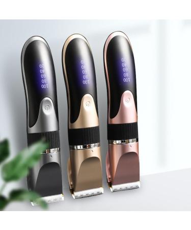 Buy Rechargeable Electric Hair Clipper & Shaver for Household Use - Gray | International Shipping Available - Buy Online on GoSupps.com