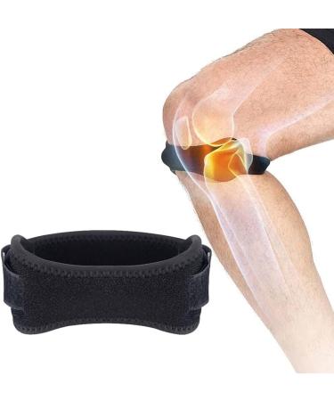 Adjustable Patella Brace & Eva Kneepads | Knee Support for Basketball & Volleyball | International Shipping - Buy Online on GoSupps.com
