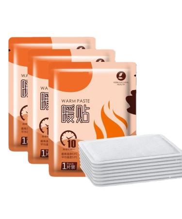 MYAMIA Disposable Body Foot Heat Pads Self-heating Hand Warmers Adhesive Portable Heating Stickers- 20pcs