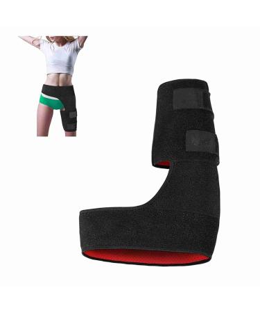 Buy Adjustable Groin Support Compression Wrap - Hip & Thigh Stabilizer for Men & Women | Posture Corrector Brace - Buy Online on GoSupps.com