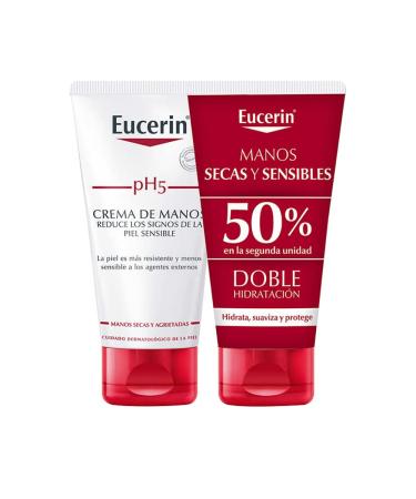 Eucerin Ph5 Crema Manos 75ml Pack 2U 50%
