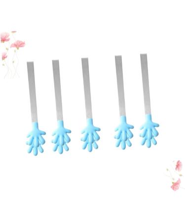 Alipis 15 Pcs Bread Clips Tea Bag Barbecue BBQ Tongs Kitchen Tools Stainless Steel Kitchenware Ice Cubes 13.1X2.5CMx3pcs Sky Bluex3pcs - Buy Online on GoSupps.com