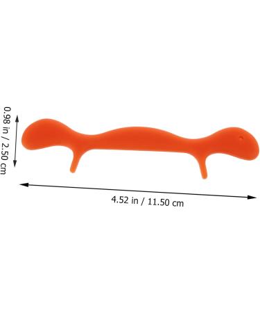 Angoily Orthotics Facial Exercises Cosmetology Kit Arm Sleeves Football Smile Beauty Exerciser - Lift Exerciser Slim Mouth Exercisers Smiling Maker Silica Gel Man The Lip 11.5X2.5cm Orange - Buy Online on GoSupps.com