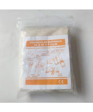 Buy Triangular Bandages 96x96 cm | First Aid Triangle Splint with Safety Pins for Sprains & Broken Bones - International Shipping Available - Buy Online on GoSupps.com