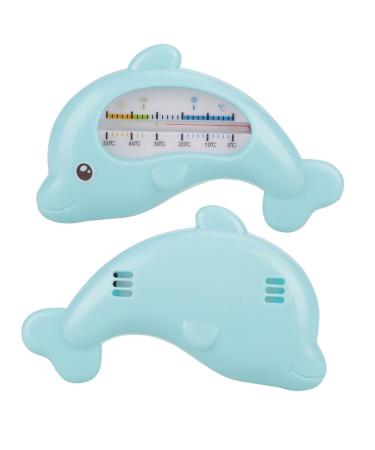 Dolphin Thermometer | Cute Blue Dolphin Water Thermometer for Safe Bathing - International Shipping Available - Buy Online on GoSupps.com