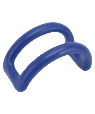 EMUKOEP Reverse Arch Cervical Traction Device Pillow Home Curvature Straightening Correction Massage Pillow Neck Stretcher (Blue)
