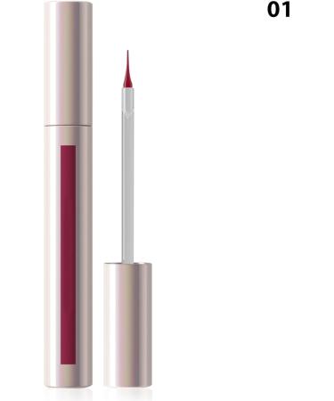 Crayon l vres facile enlever avec pointe pointue effet mat longue dur e r sistant aux bavures pour les utilisateurs avec pointe pointue 02 couleurs - Buy Online on GoSupps.com