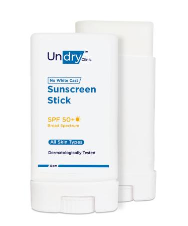 Undry Sunscreen Stick with Vitamin C Sunscreen SPF 50 for Face for Women & Men Dermatologically Tested Sun Scree (Sunscreen Stick 13gm)