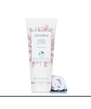 Liz Earle Limited Edition Cleanse & Polish Patchouli & Vetiver 200ml plus 2 cloths 3 Piece Set